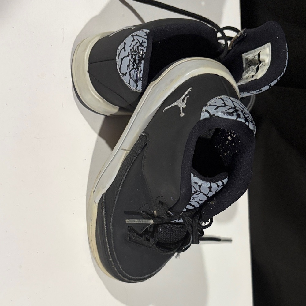 Jordan Black and White Sneakers